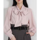 ゴールドプレート ボウタイリボン ブラウス | Pumpkin  Port | 詳細画像15 