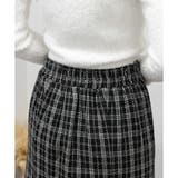 大人めツィードチェック マーメイドロングスカート | Pumpkin Port | 詳細画像16