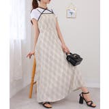 2点セット ロングベスト+バイアス柄チェック キャミワンピース | Pumpkin Port | 詳細画像12