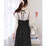 2点セット ロングベスト+バイアス柄チェック キャミワンピース | Pumpkin Port | 詳細画像22