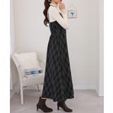 2点セット ロングベスト+バイアス柄チェック キャミワンピース | Pumpkin Port | 詳細画像24