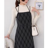 2点セット ロングベスト+バイアス柄チェック キャミワンピース | Pumpkin Port | 詳細画像26