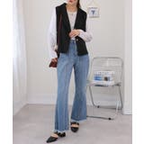 2点セット ロングベスト+バイアス柄チェック キャミワンピース | Pumpkin Port | 詳細画像27