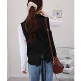 2点セット ロングベスト+バイアス柄チェック キャミワンピース | Pumpkin Port | 詳細画像29