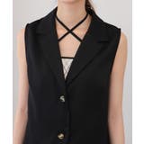 2点セット ロングベスト+バイアス柄チェック キャミワンピース | Pumpkin Port | 詳細画像31