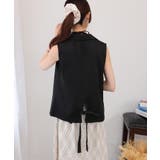 2点セット ロングベスト+バイアス柄チェック キャミワンピース | Pumpkin Port | 詳細画像5