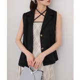 2点セット ロングベスト+バイアス柄チェック キャミワンピース | Pumpkin Port | 詳細画像6