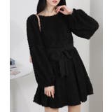 2WAY ウエストリボン プードル ミニワンピース | Pumpkin Port | 詳細画像20