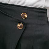 無地ツイル ラップ風ロングスカート | Pumpkin  Port | 詳細画像11 