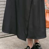 無地ツイル ラップ風ロングスカート | Pumpkin  Port | 詳細画像12 