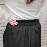 無地ツイル ラップ風ロングスカート | Pumpkin  Port | 詳細画像14 