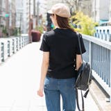 リブ チョーカー風 半袖Tシャツ | Pumpkin Port | 詳細画像4