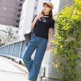 リブ チョーカー風 半袖Tシャツ | Pumpkin Port | 詳細画像5