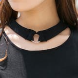 リブ チョーカー風 半袖Tシャツ | Pumpkin Port | 詳細画像8