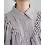 ボリュームフリル ゴールドボタン ハイウエスト ワンピース | Pumpkin  Port | 詳細画像29 