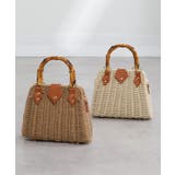 バンブーハンドル 2WAYカゴBAG | Pumpkin Port | 詳細画像16