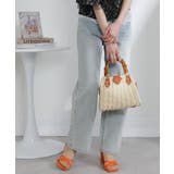 バンブーハンドル 2WAYカゴBAG | Pumpkin Port | 詳細画像2