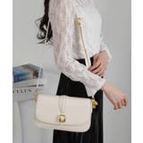 2WAY ショルダーベルト付 横長 ショルダーバッグ | Pumpkin  Port | 詳細画像15 