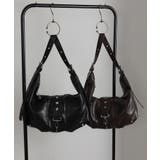 星スタッズポイント ハーフムーン ショルダーバッグ | Pumpkin  Port | 詳細画像14 