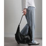 星スタッズポイント ハーフムーン ショルダーバッグ | Pumpkin  Port | 詳細画像5 