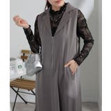 シルバージップ テーラード襟 Iライン ジャンスカ | Pumpkin  Port | 詳細画像13 