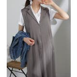 シルバージップ テーラード襟 Iライン ジャンスカ | Pumpkin  Port | 詳細画像17 