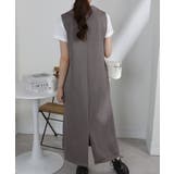 シルバージップ テーラード襟 Iライン ジャンスカ | Pumpkin  Port | 詳細画像18 