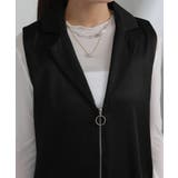 シルバージップ テーラード襟 Iライン ジャンスカ | Pumpkin  Port | 詳細画像28 