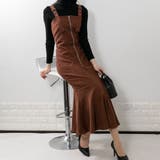 フロントZIP マーメイドワンピース | Pumpkin  Port | 詳細画像9