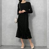 ウエスト切替 マーメードワンピース | Pumpkin  Port | 詳細画像7