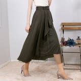 チュール使い アシンメトリー スカート | Pumpkin  Port | 詳細画像7 