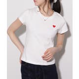 ハート刺繍半袖Tシャツ | Pumpkin  Port | 詳細画像21 