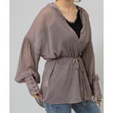 2WAY ボリューム袖 シアーロングシャツ | Pumpkin Port | 詳細画像13