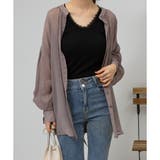 2WAY ボリューム袖 シアーロングシャツ | Pumpkin Port | 詳細画像14