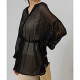 2WAY ボリューム袖 シアーロングシャツ | Pumpkin Port | 詳細画像37