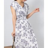 花柄 カシュクール ウエストシャーリング ワンピース | Pumpkin Port | 詳細画像11