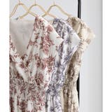 花柄 カシュクール ウエストシャーリング ワンピース | Pumpkin Port | 詳細画像27