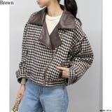 ブラウン | 起毛 フェイクウールの ゆるサイズ | Pumpkin Port