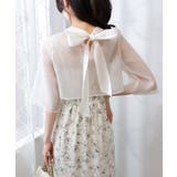 シアーリボンボレロ+花柄キャミワンピ セットアップ | Pumpkin Port | 詳細画像40