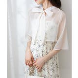 シアーリボンボレロ+花柄キャミワンピ セットアップ | Pumpkin Port | 詳細画像7