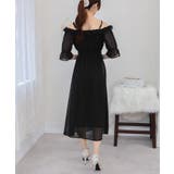 サイドリボン パールボタン オフショル ワンピース | Pumpkin Port | 詳細画像13