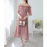 サイドリボン パールボタン オフショル ワンピース | Pumpkin Port | 詳細画像4