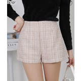 ベージュ | ファンシーツィード ショートパンツ | Pumpkin Port