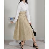 シャツ×細ベルト付ハイウエスト ドッキングワンピース | Pumpkin  Port | 詳細画像13 