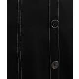 配色ステッチ 前ボタン マーメイドロングスカート | Pumpkin  Port | 詳細画像24 