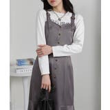 配色ステッチ マーメイド切替 キャミワンピース | Pumpkin  Port | 詳細画像19 