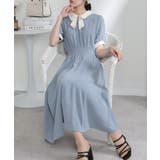 レースリボン襟 ゴールドプレート付 半袖 ワンピース | Pumpkin  Port | 詳細画像40 