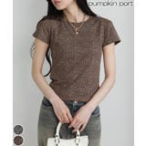 ヒョウ柄チビTシャツ | Pumpkin  Port | 詳細画像1 