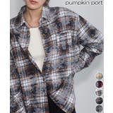 ジルコン付起毛ネルチェックシャツ | Pumpkin Port | 詳細画像1