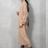 ケーブルニット ロングワンピース | Pumpkin  Port | 詳細画像10